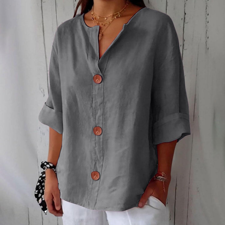 Krista™ | Chemise en lin légère et aérée