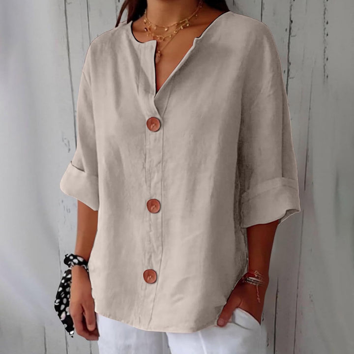 Krista™ | Chemise en lin légère et aérée
